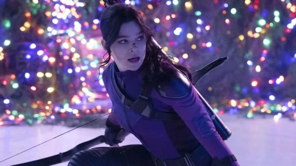 Hailee Steinfeld como Kate Bishop em 'Gavião Arqueiro'