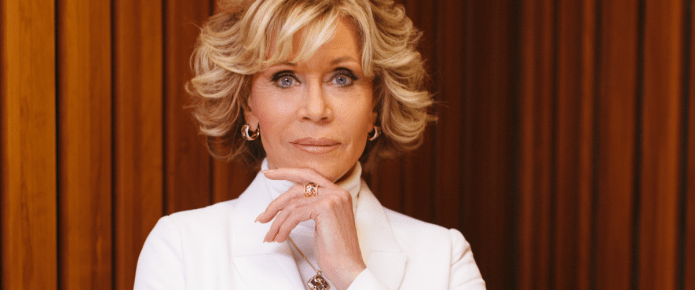 The legendary Jane Fonda convinces everyone that she has been their spirit animal all along