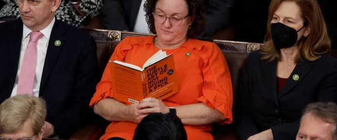 Rep. Katie Porter goes viral amid congressional dumpster fire by clearly not giving a you know what