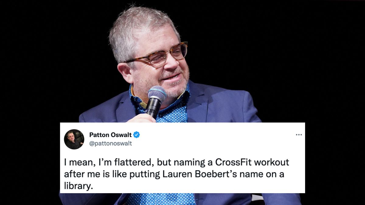 Patton Oswalt CrossFit