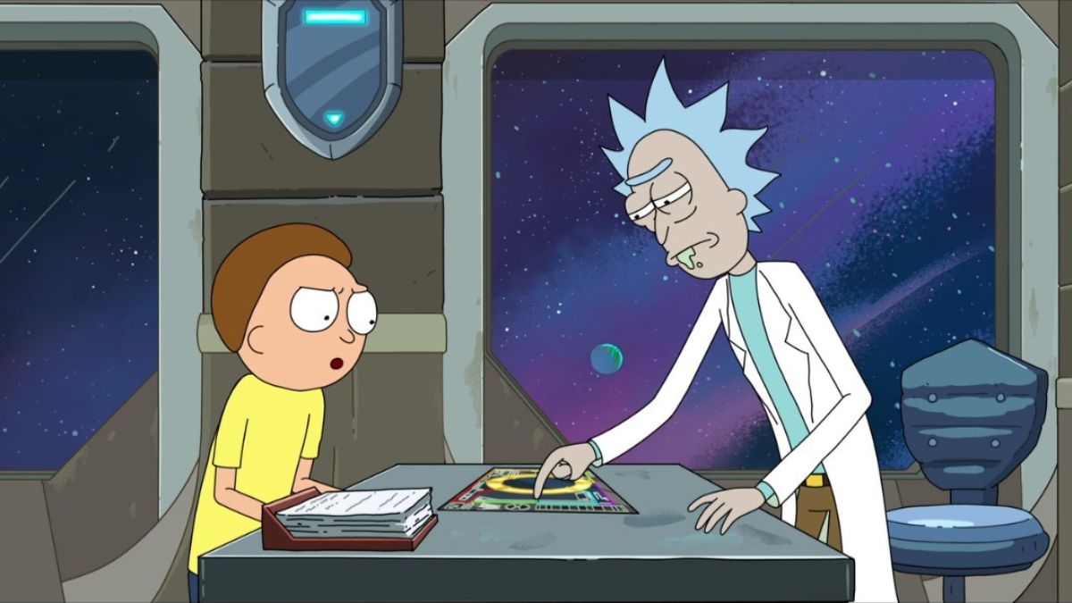 Câu chuyện về đoàn tàu Rick và Morty