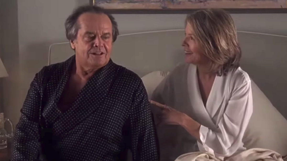 Jack Nicholson and Diane Keaton