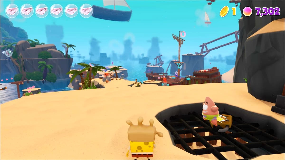 'SpongeBob SquarePants The Cosmic Shake' Pirate Goo Lagoon Gate