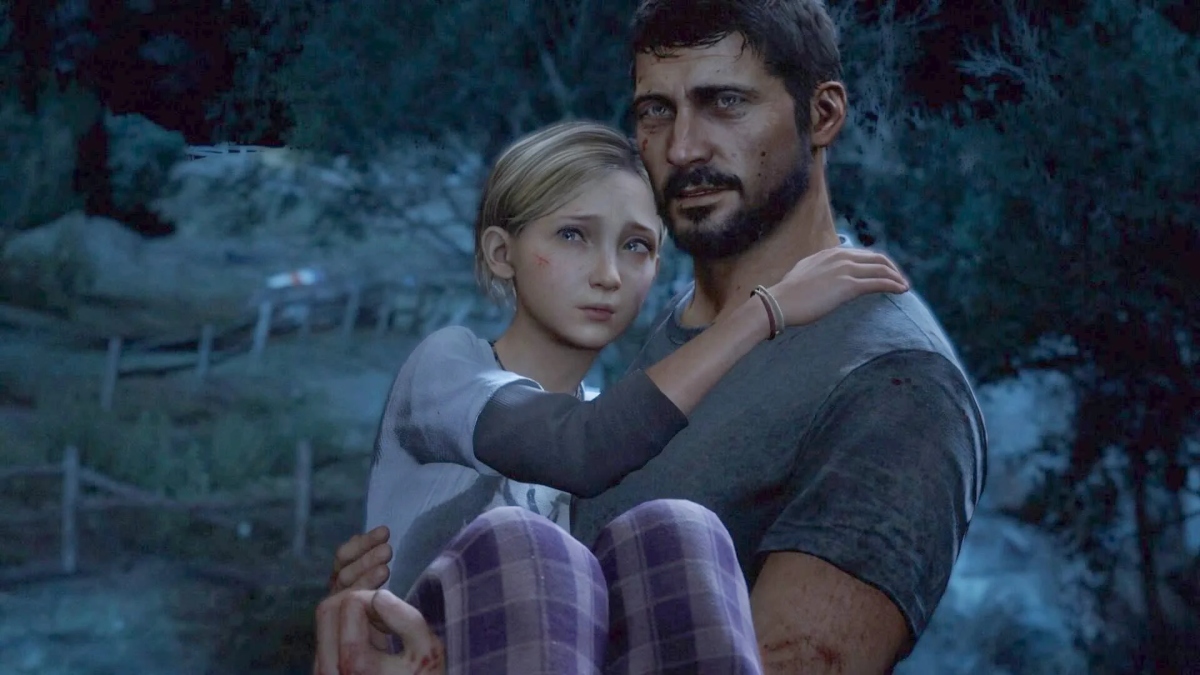 Joel and Sarah from The Last of Us