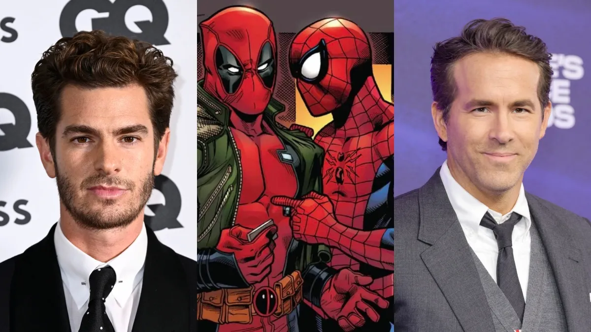 Ryan Reynolds Andrew Garfield Spider-Man Deadpool