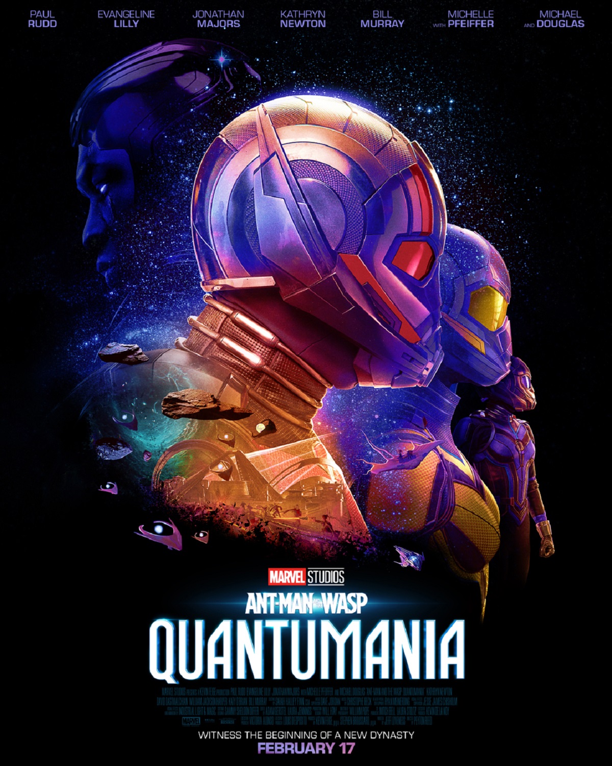 ant man and the wasp quantumania poster