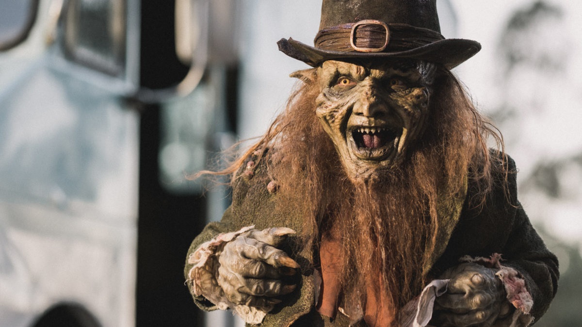 A promotional image for Leprechaun Returns.