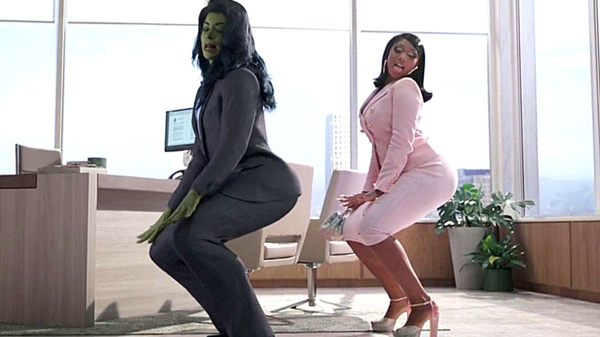 Garanhão She-Hulk e Megan Thee