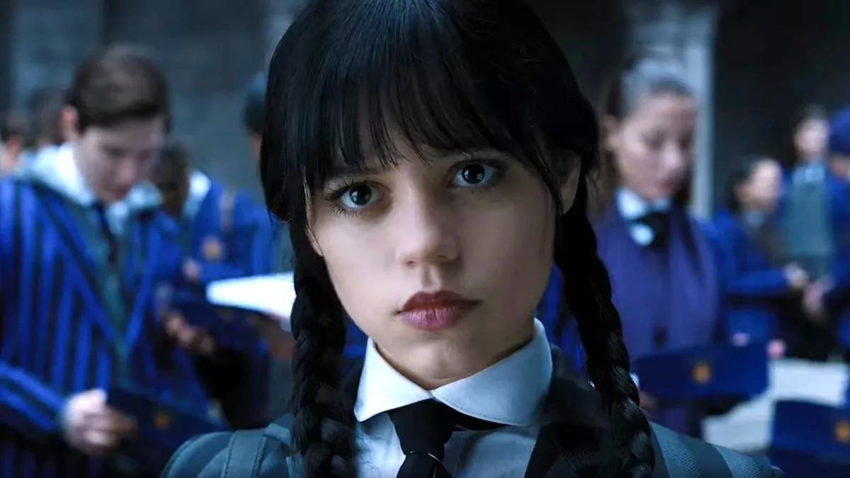 Jenna Ortega as Wednesday Addams in 'Wednesday'