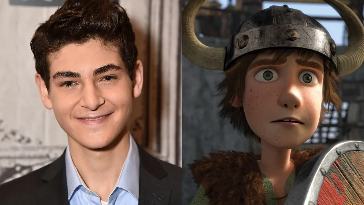David Mazouz side-by-side with Hiccup from How To Train Your Dragon