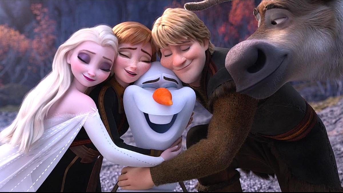 The cast of Frozen 2