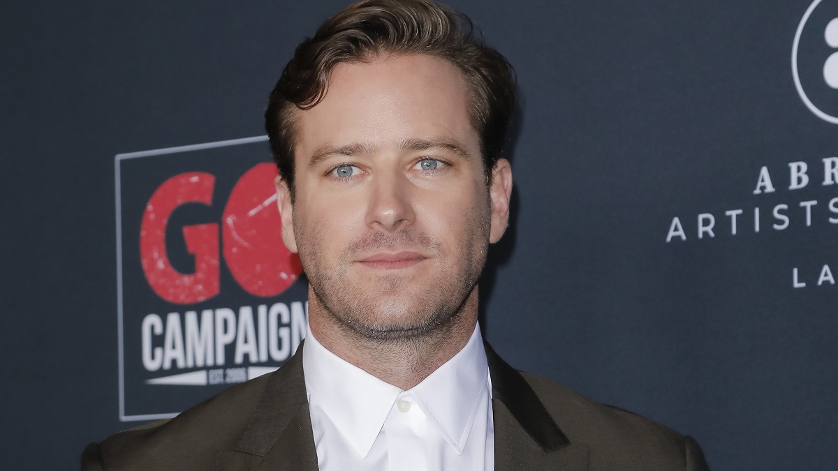 LOS ANGELES, CALIFORNIA - NOVEMBER 16: Armie Hammer attends the Go Campaign's 13th Annual Go Gala at NeueHouse Hollywood on November 16, 2019 in Los Angeles, California.