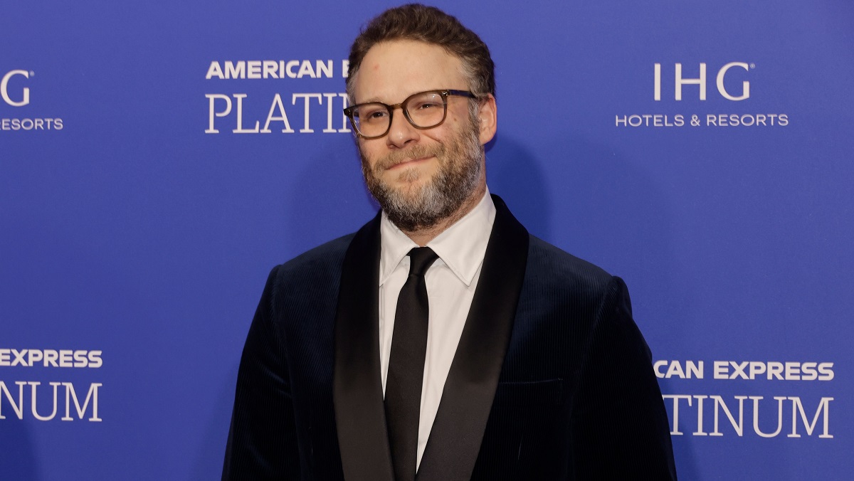 PALM SPRINGS, CALIFORNIA - JANUARY 05: Seth Rogen attends the 2023 Palm Springs International Film Festival Awards Night Gala at Palm Springs Convention Center on January 05, 2023 in Palm Springs, California.