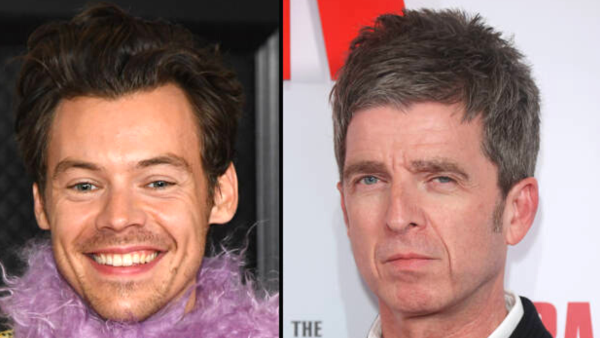 Harry Styles and Noel Gallagher