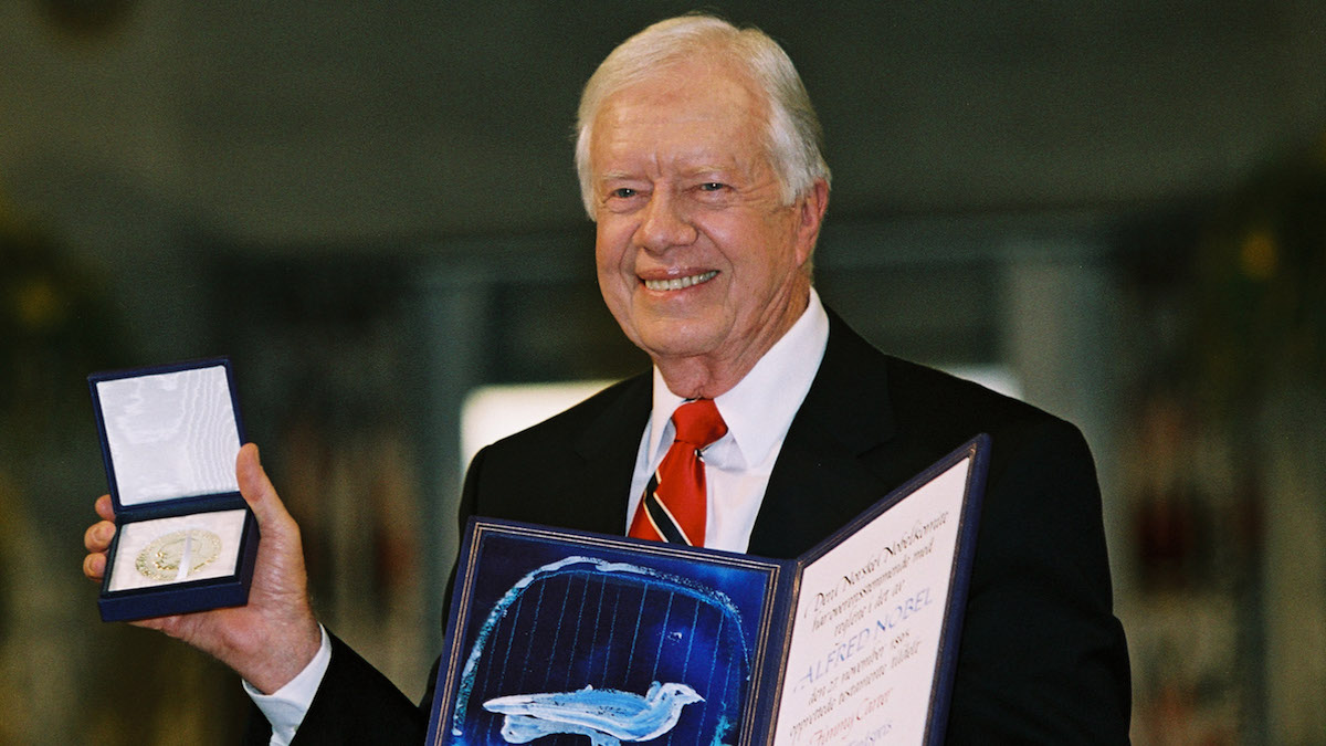 When and Why Did Jimmy Carter Win the Nobel Peace Prize?