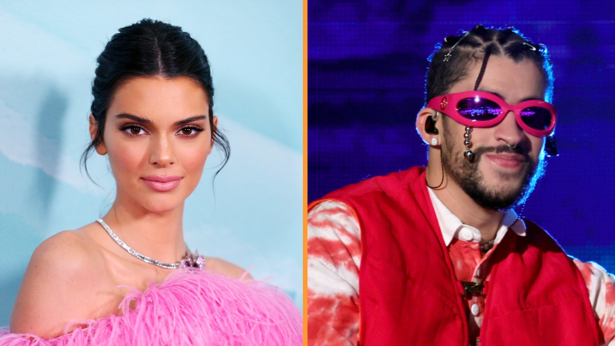 Kendall Jenner and Bad Bunny - Getty