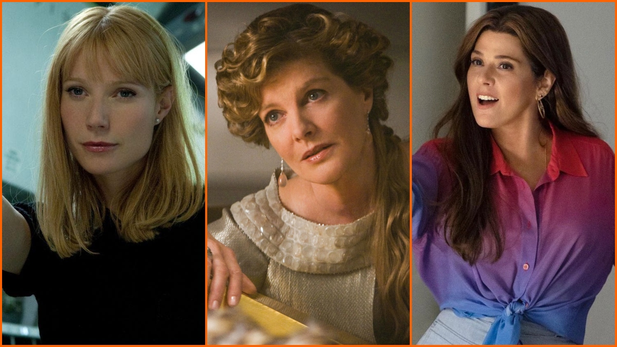 Pepper Potts, Frigga Odinson and Aunt May from the MCU