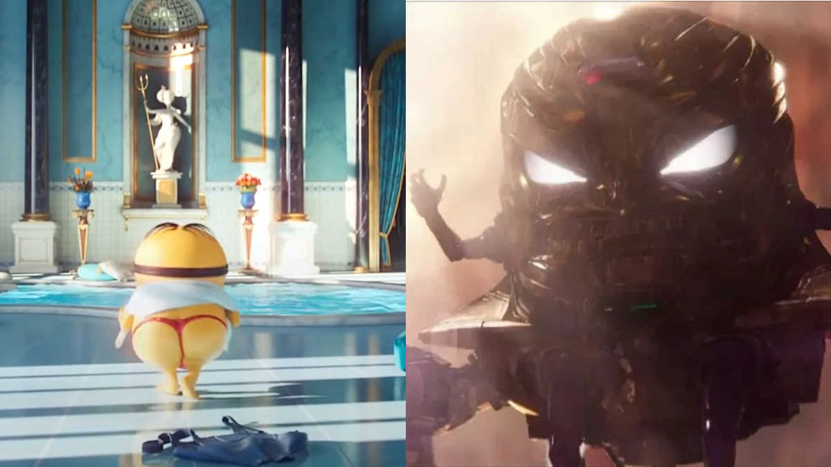 Minions and MODOK from Ant-Man and the Wasp: Quantumania