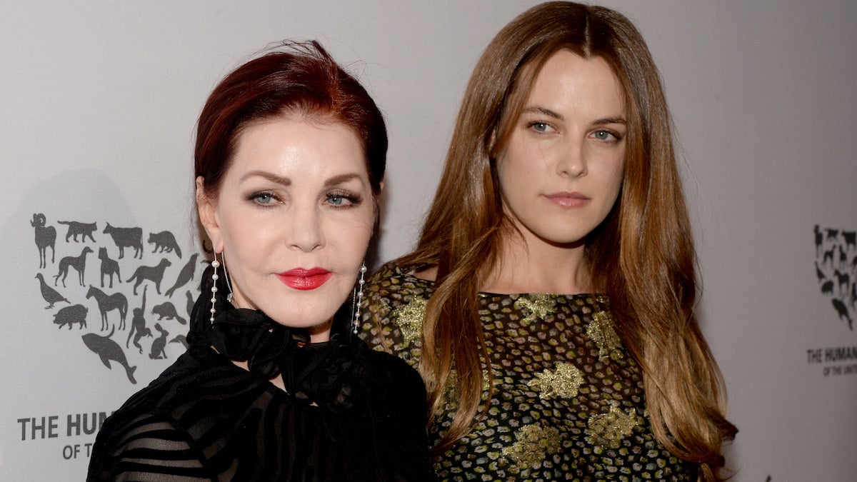 Priscilla Presley and Riley Keough Getty