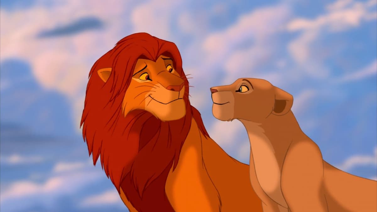 Simba in 'The Lion King'
