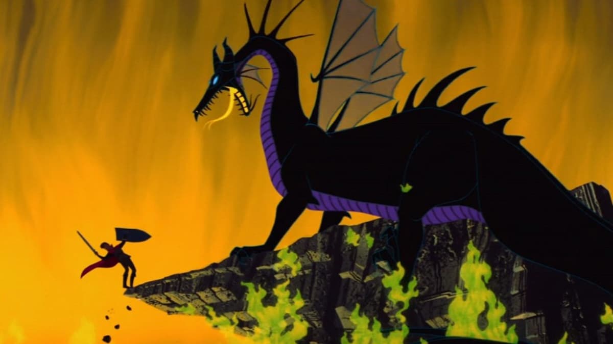 'Sleeping Beauty' Maleficent and the Dragon