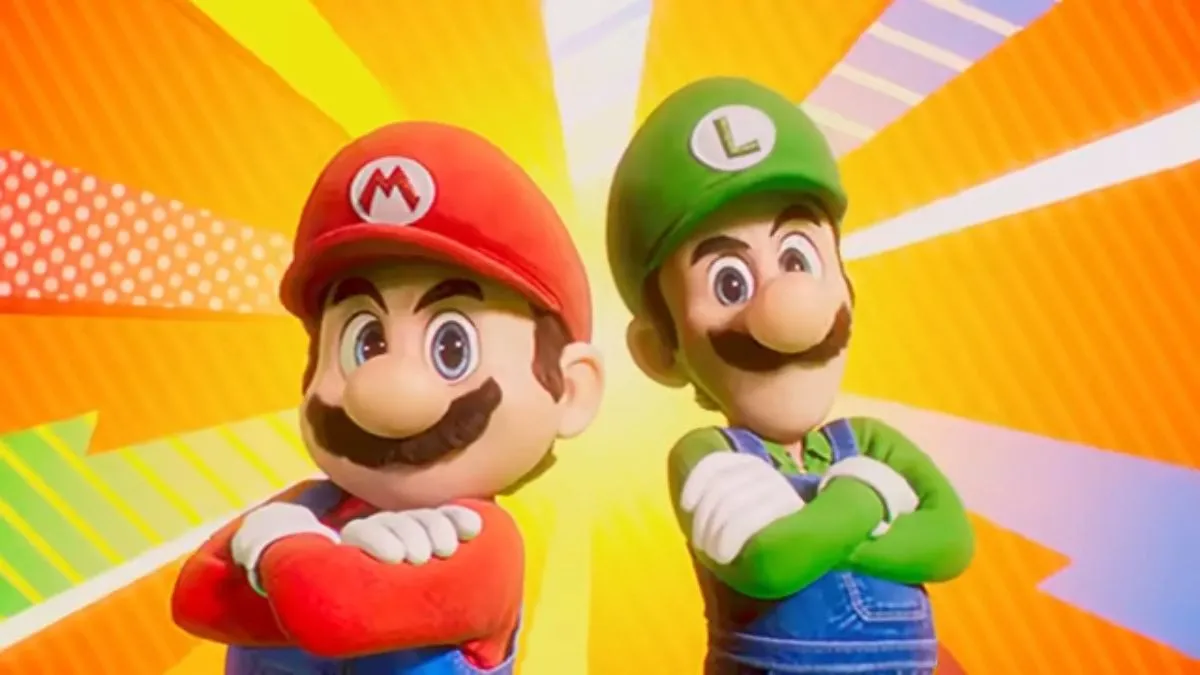 Mario and Luigi in Mario Bros. Movie