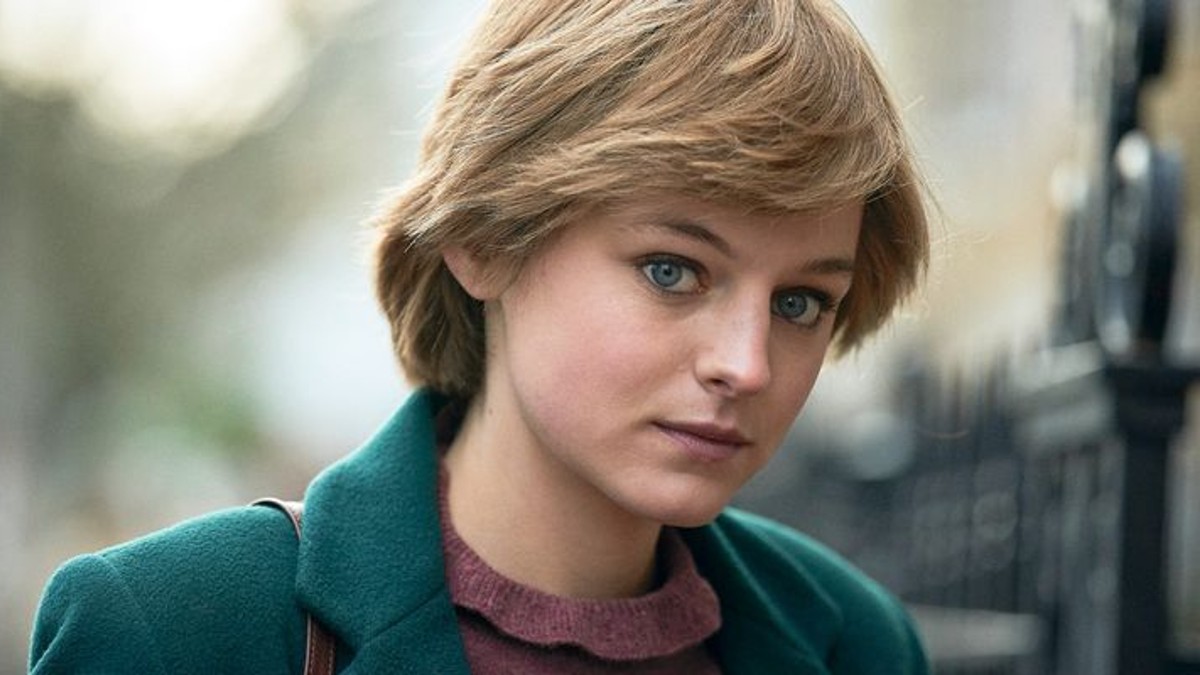 Emma Corrin as Princess Diana Spencer in The Crown