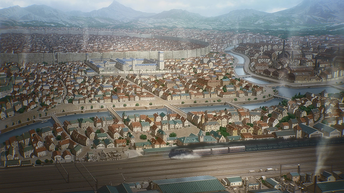 City of Liberio from 'Attack on Titan'