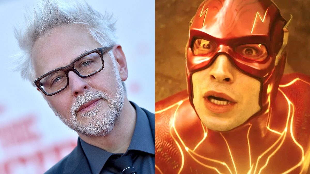 James Gunn/Ezra Miller as the Flash
