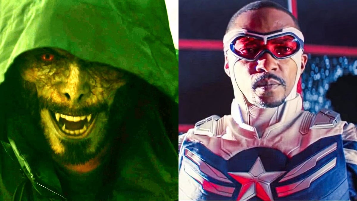 Jared Leto como Morbius/Anthony Mackie como Capitão América