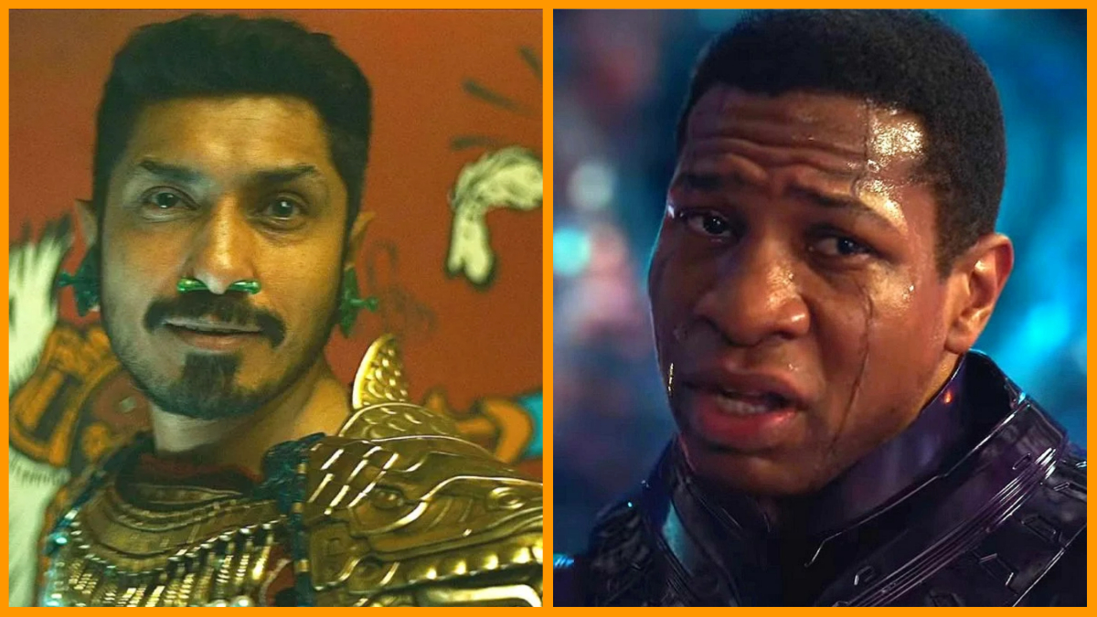 Tenoch Huerta as Namor in 'Black Panther: Wakanda Forever'/Jonathan Majors as Kang in 'Ant-Man and the Wasp: Quantumania'
