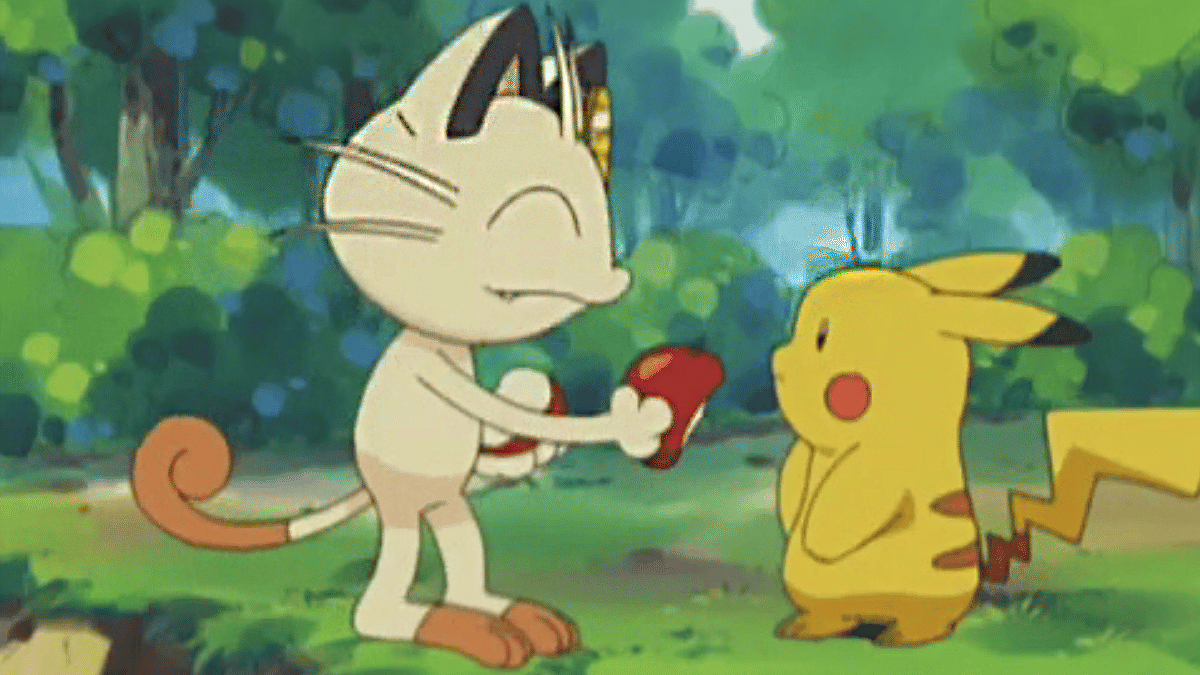 Why Meowth Can Talk #pokemon #nostalgia #anime #pikachu