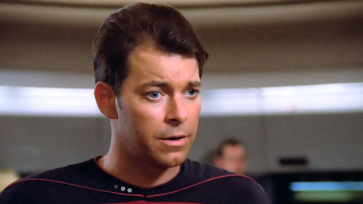 Commander Riker from Star Trek