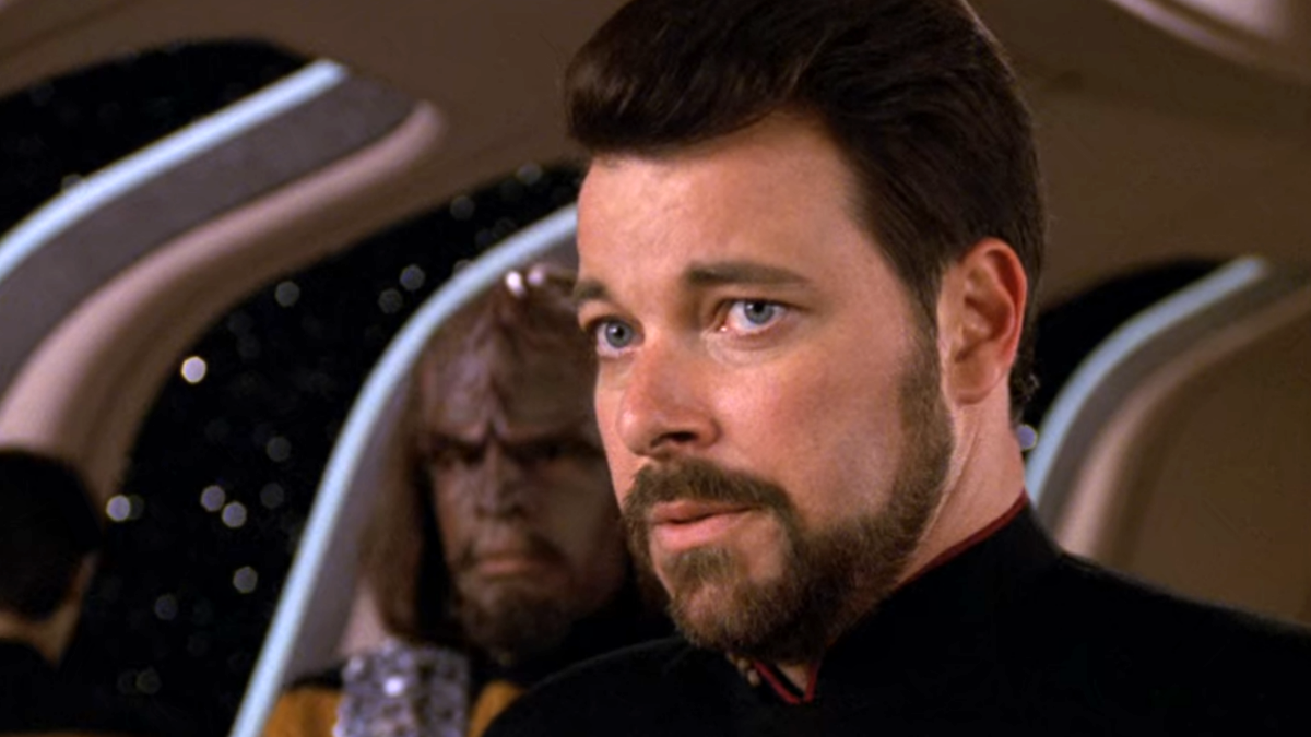 Commander Riker from Star Trek