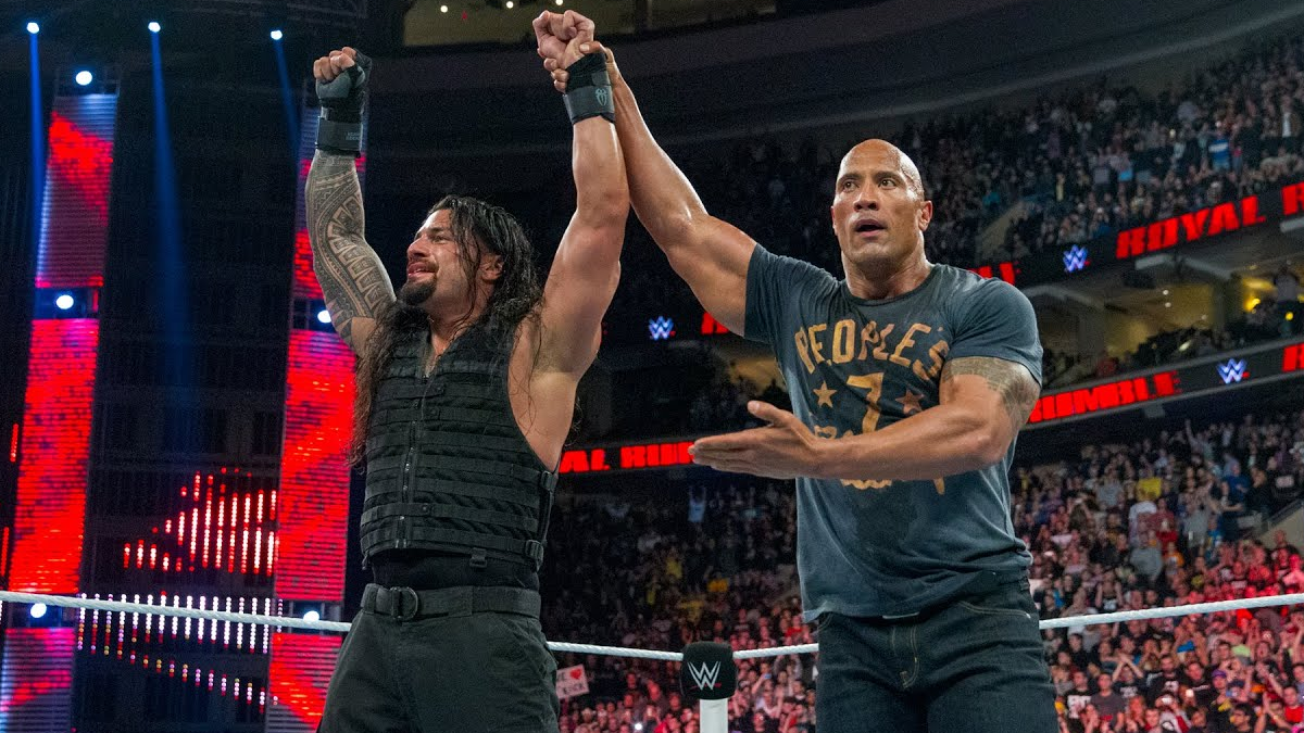 Are Dwayne Johnson aka The Rock and Roman Reigns actually related