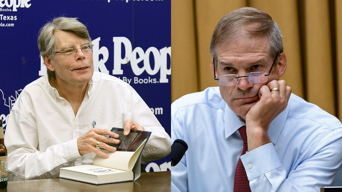 Stephen King calls out representative Jim Jordan for the crybaby he is
