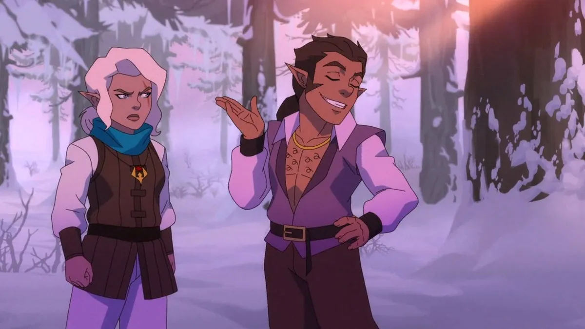 Pike and Scanlan from 'The Legend of Vox Machina'