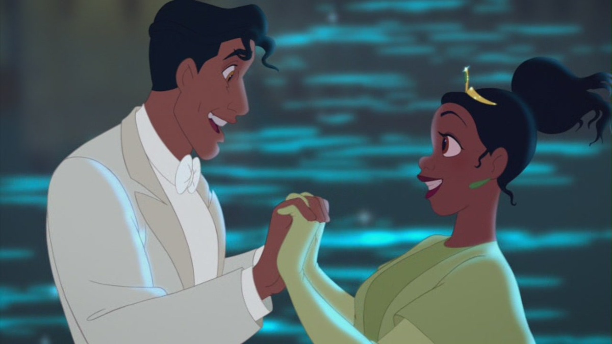 Tiana and Naveen from 'The Princess and the Frog'