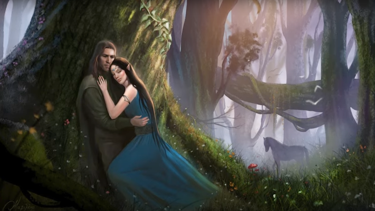 Beren and Luthien Lord of the Rings LOTR Silmarillion