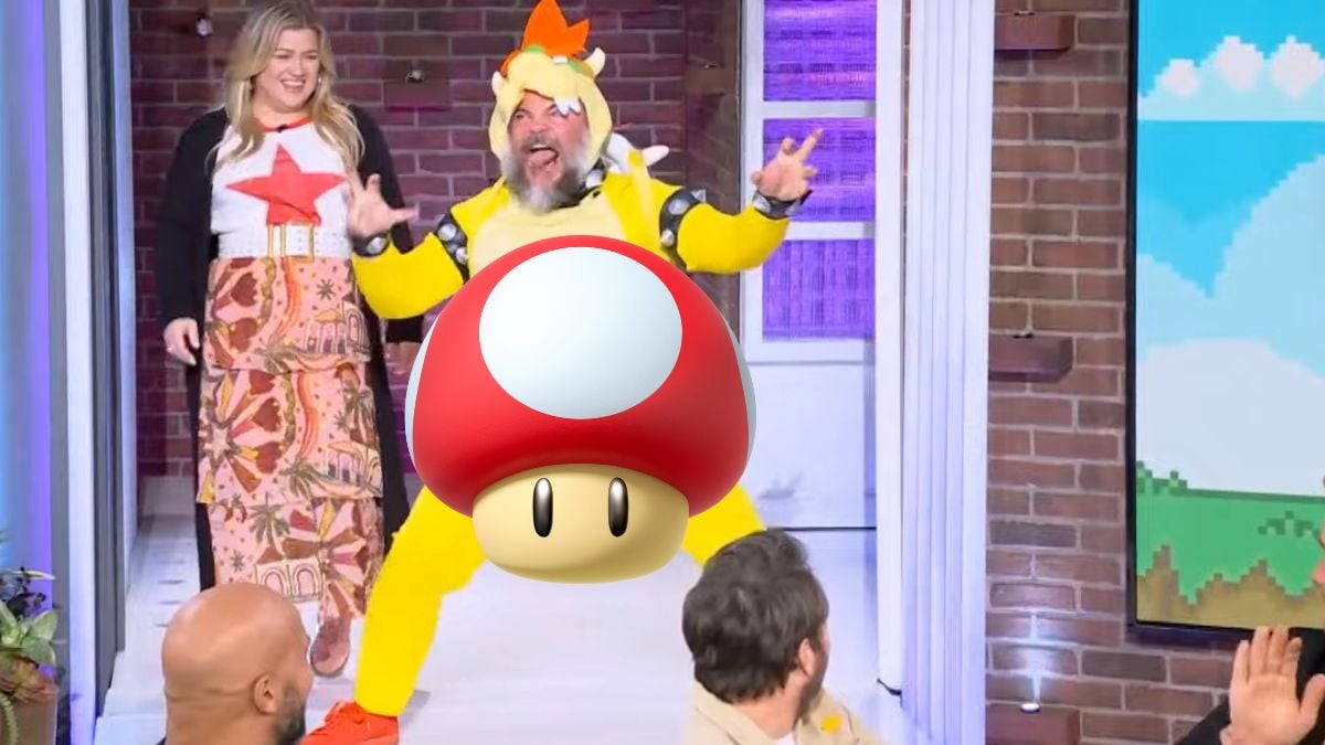 Super Mario Bros.' Cast Pranks Jack Black Into Wearing Bowser Costume On  Kelly Clarkson Show 