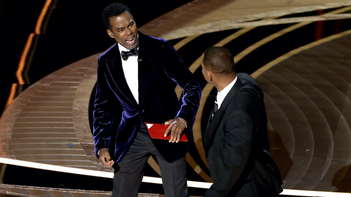 Will Smith slaps Chris Rock live at the 2022 Oscars ceremony