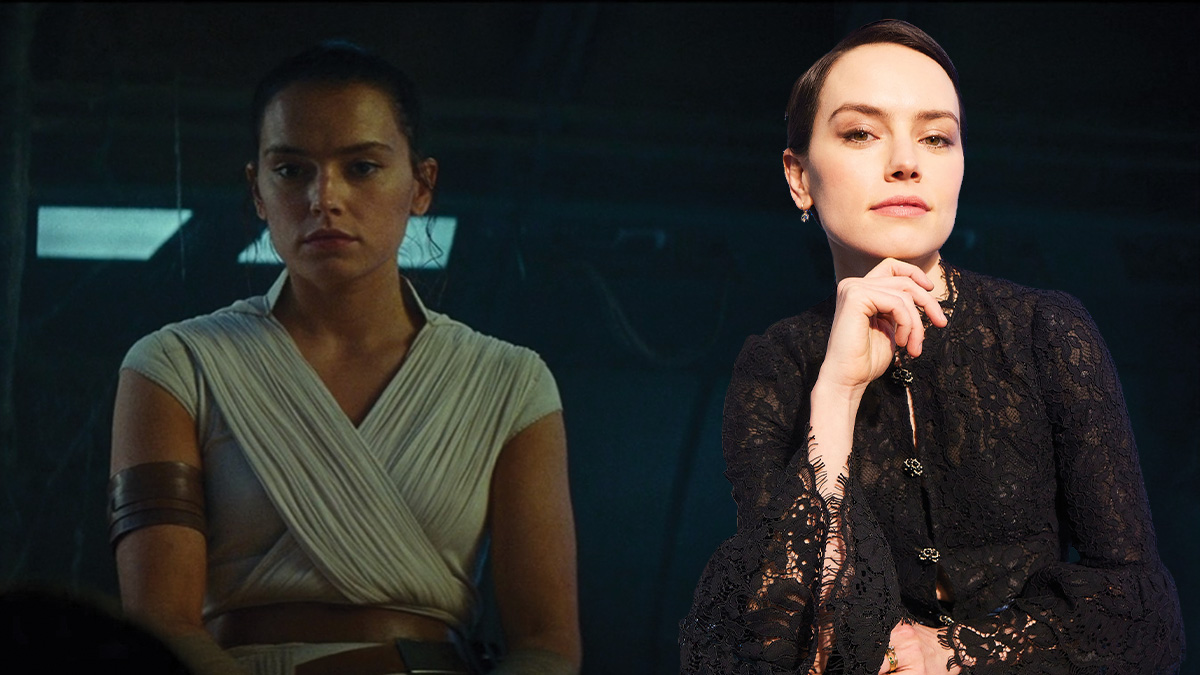 Daisy Ridley alongside Rey Skywalker
