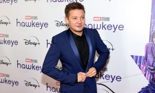 NEW YORK, NEW YORK - NOVEMBER 22: Jeremy Renner attends the Hawkeye New York Special Fan Screening at AMC Lincoln Square on November 22, 2021 in New York City.