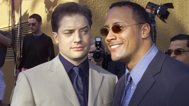 Brendan Fraser and The Rock Reunite After Their Infamous Introduction - Vimarsana News