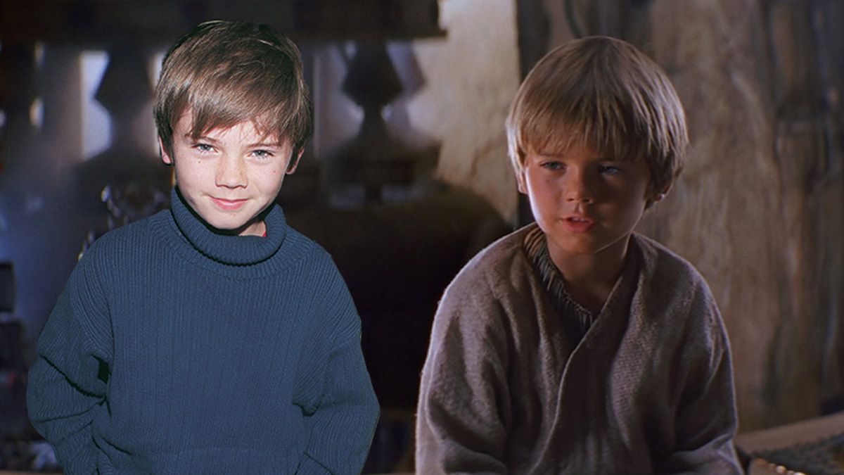 Jake Lloyd alongside Anakin Skywalker