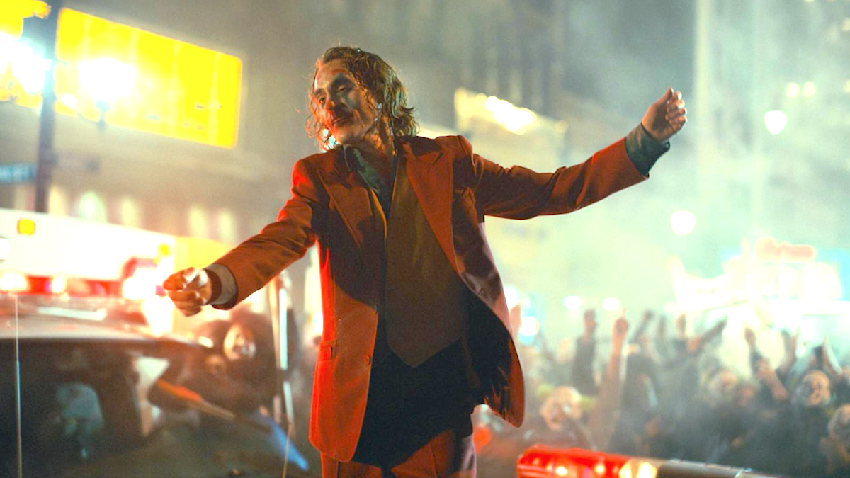 Arkham Asylum burns to the ground in new 'Joker 2' set video