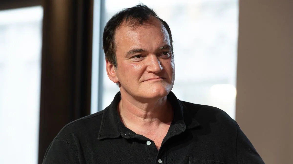Quentin Tarantino is happy