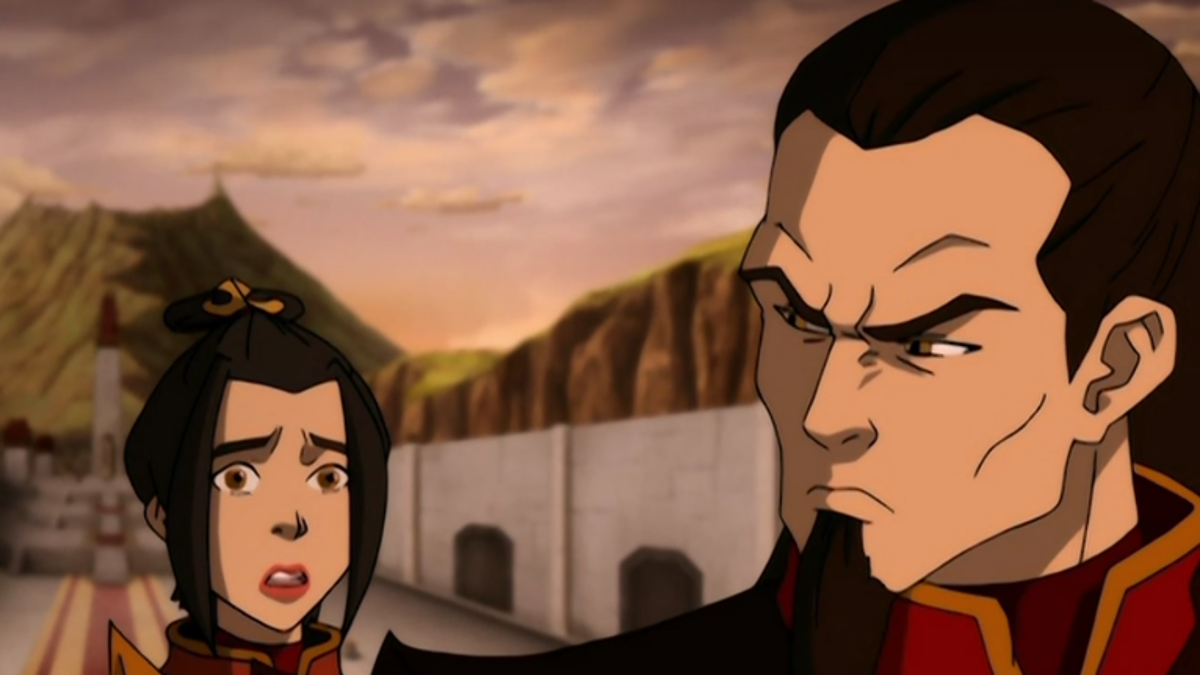 Ozai and azula