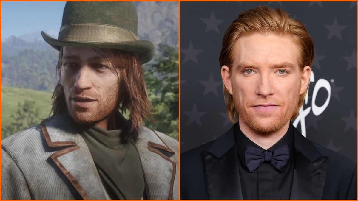 Sean MacGuire and Domhnall Gleeson