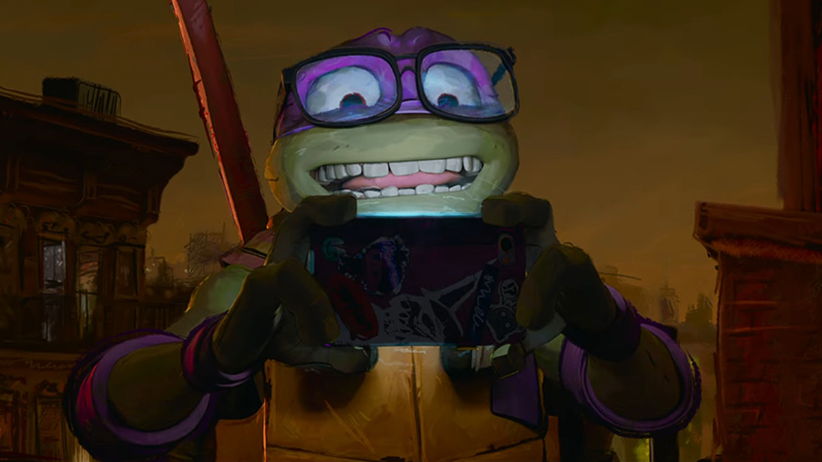 Donatello as he appears inTeenage Mutant Ninja Turtles: Mutant Mayhem/ Youtube